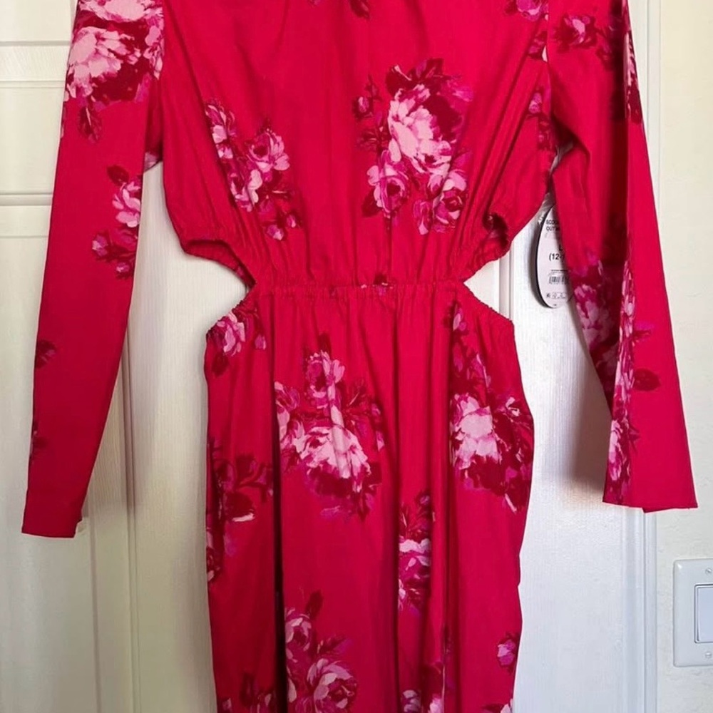 Floral Pink Dress